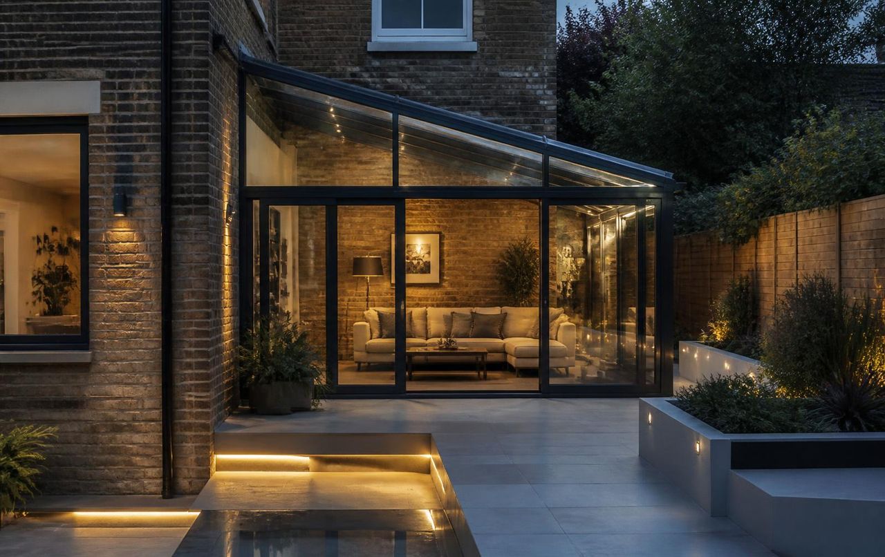 lean-to conservatories — bespoke installation by South East Windows & Doors across London and the Home Counties