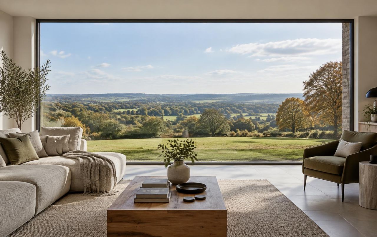 fixed picture windows — bespoke installation by South East Windows & Doors across London and the Home Counties